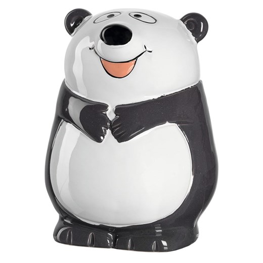LEONARDO Skarbonka &quot;Panda&quot; w kolorze czarno-białym - wys. 12 x Ø 9 cm ze sklepu Limango Polska w kategorii Dekoracje - zdjęcie 179530246