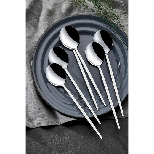 Violeta Home 30-częściowy zestaw sztućców w kolorze srebrnym Violeta Home onesize wyprzedaż Limango Polska