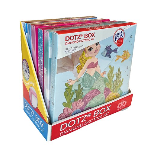 DIAMOND DOTZ Zestaw do majsterkowania &quot;Display Dotzies&quot; - 6+ (produkt niespodzianka) ze sklepu Limango Polska w kategorii Zabawki - zdjęcie 179530627