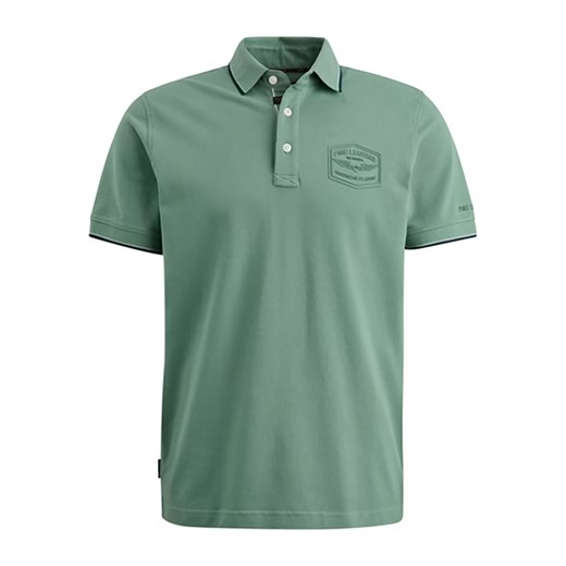 PME Legend Koszulka polo w kolorze zielonym ze sklepu Limango Polska w kategorii T-shirty męskie - zdjęcie 179531375