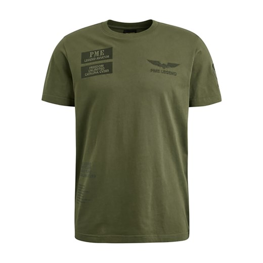 PME Legend Koszulka w kolorze khaki ze sklepu Limango Polska w kategorii T-shirty męskie - zdjęcie 179531447
