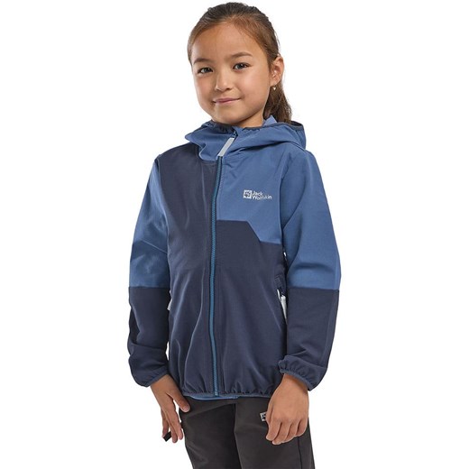 Jack Wolfskin Kurtka przejściowa w kolorze niebieskim ze sklepu Limango Polska w kategorii Kurtki chłopięce - zdjęcie 179531586