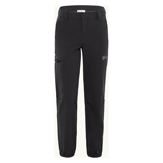 Jack Wolfskin Spodnie narciarskie w kolorze antracytowym ze sklepu Limango Polska w kategorii Spodnie chłopięce - zdjęcie 179531599