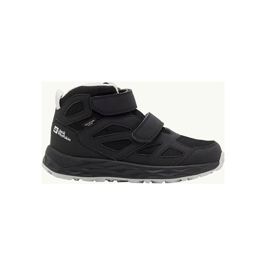 Jack Wolfskin Botki turystyczne &quot;Woodland&quot; w kolorze czarnym ze sklepu Limango Polska w kategorii Buty trekkingowe dziecięce - zdjęcie 179531669