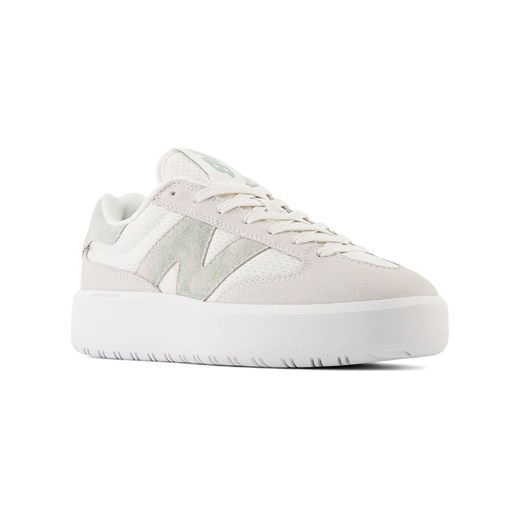 New Balance Skórzane sneakersy "302" w kolorze szaro-białym New Balance 39,5 Limango Polska wyprzedaż