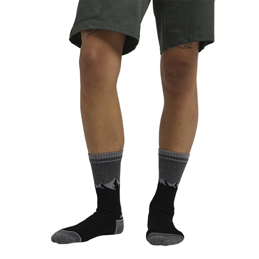 Jack Wolfskin Skarpety funkcyjne (2 pary) &quot;Mount Multi&quot; w kolorze szaro-czarnym ze sklepu Limango Polska w kategorii Skarpetki męskie - zdjęcie 179531946