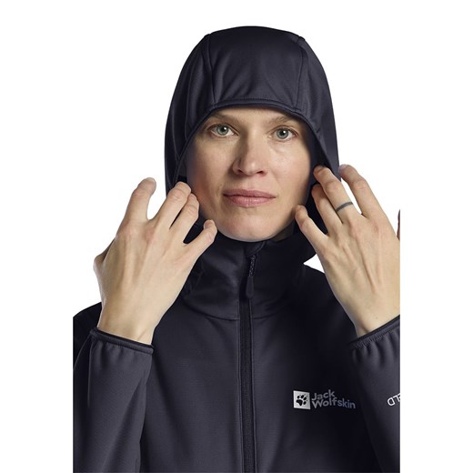 Kurtka damska Jack Wolfskin sportowa poliestrowa 