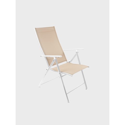 Sinsay - Składane krzesło ogrodowe - beżowy Sinsay One Size Sinsay