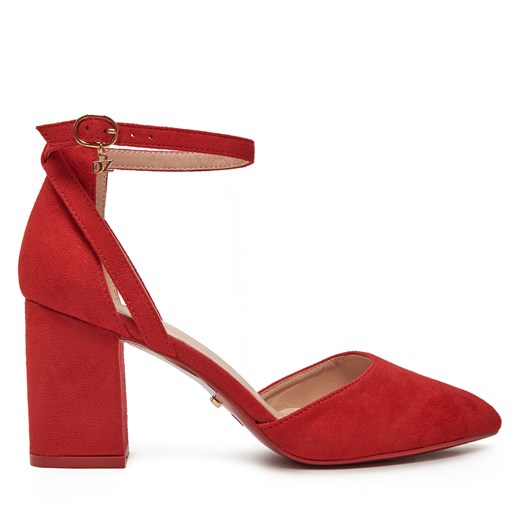 Czółenka DeeZee eleganckie na lato na obcasie 