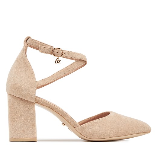 Czółenka DeeZee z klamrą eleganckie 