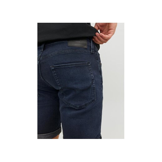 Jack&Jones Szorty jeansowe Rick 12223678 Granatowy Regular Fit M MODIVO