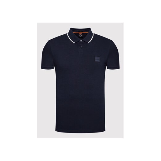 Boss Polo Passertip 50472665 Granatowy Slim Fit XL MODIVO