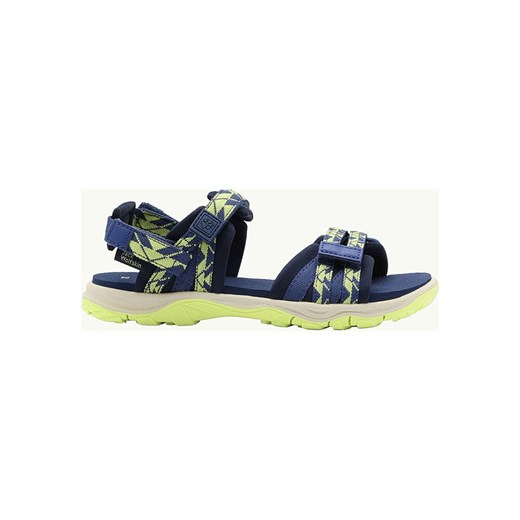 Jack Wolfskin Sandały w kolorze granatowo-zielonym ze sklepu Limango Polska w kategorii Sandały dziecięce - zdjęcie 179535097