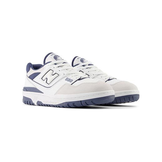 New Balance Skórzane sneakersy &quot;550&quot; w kolorze biało-granatowym New Balance 44 okazyjna cena Limango Polska