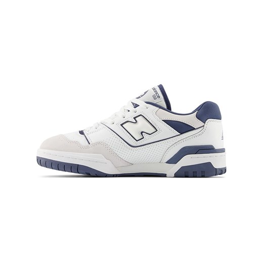 New Balance Skórzane sneakersy &quot;550&quot; w kolorze biało-granatowym New Balance 44,5 wyprzedaż Limango Polska