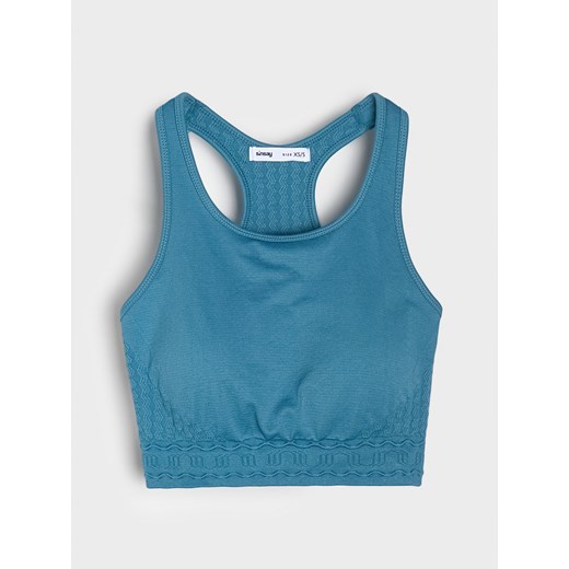 Bluzka damska Sinsay niebieska 