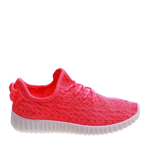 Dziewczęce różowe buty sportowe /B5-2 17498 T192/ ze sklepu Pantofelek24.pl w kategorii Buty sportowe dziecięce - zdjęcie 179535636