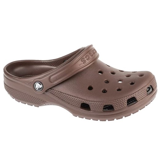 Klapki Crocs Classic Clog 10001-21Q brązowe ze sklepu ButyModne.pl w kategorii Klapki męskie - zdjęcie 179536847