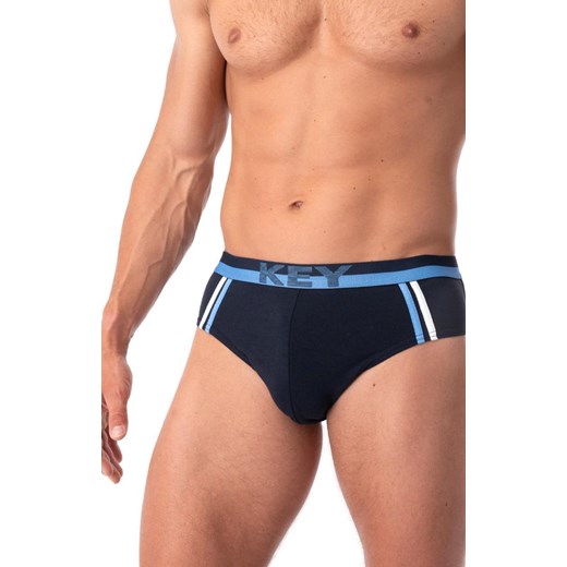 2-pack sportowe bawełniane slipy MPP 151, Kolor multicolour, Rozmiar M, Key ze sklepu Primodo w kategorii Majtki męskie - zdjęcie 179537995