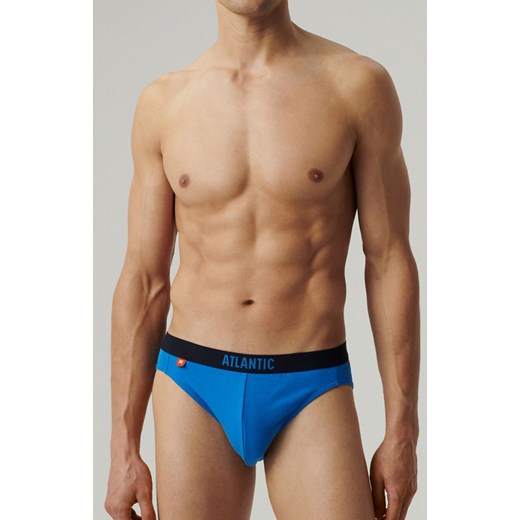 Atlantic 3-pack slipy męskie sport 3MP-094-NIEC/NIEJ/IND, Kolor multicolour, Rozmiar S, ATLANTIC ze sklepu Intymna w kategorii Majtki męskie - zdjęcie 179538319