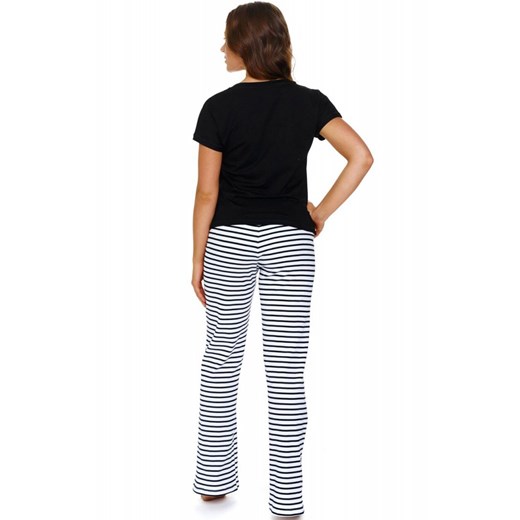 Doctor Nap piżama damska PM.7243, Kolor czarno-biały, Rozmiar S, Doctor Nap ze sklepu Intymna w kategorii Piżamy damskie - zdjęcie 179538407