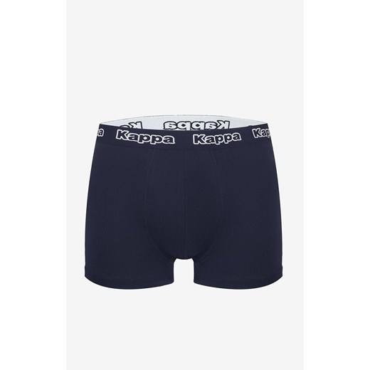 Kappa 3-pack bokserki męskie bawełniane z logowaną gumą K1221, Kolor multicolour, Rozmiar S, Kappa ze sklepu Intymna w kategorii Majtki męskie - zdjęcie 179538445