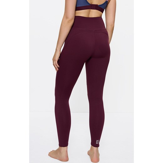 Triumph legginsy sportowe damskie Cardio RTW 10217851-00EG, Kolor bordowy, Rozmiar L, Triumph ze sklepu Intymna w kategorii Spodnie damskie - zdjęcie 179538637