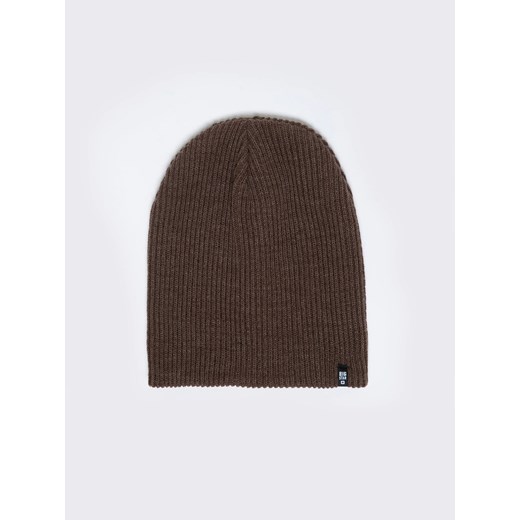 Czapka unisex zimowa brązowa Gangi 804 ze sklepu Big Star w kategorii Czapki zimowe damskie - zdjęcie 179540686