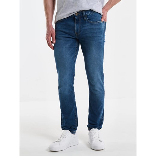 Jeansy męskie skinny niebieskie Deric 303 ze sklepu Big Star w kategorii Jeansy męskie - zdjęcie 179540798