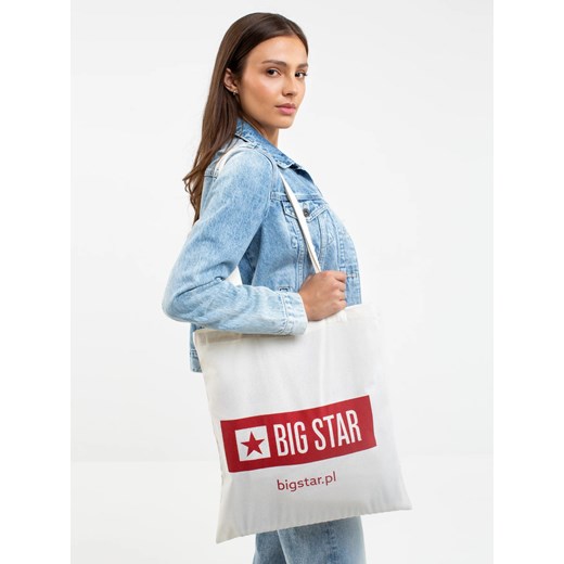 Torba bawełniana unisex Cotton 102 ze sklepu Big Star w kategorii Torby materiałowe - zdjęcie 179540837