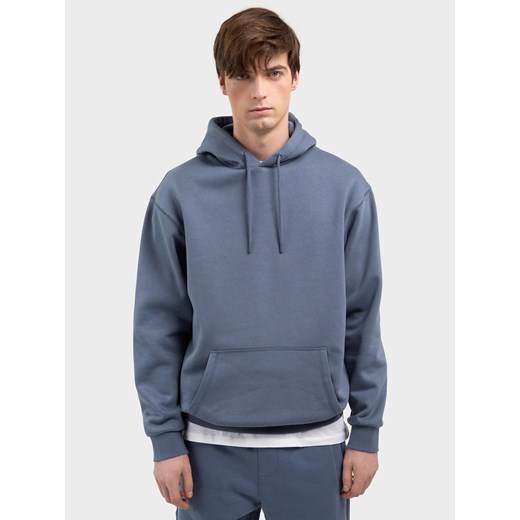 Bluza męska z kapturem niebieska Litsoner 406 M wyprzedaż Big Star