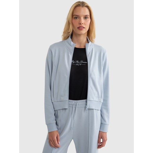 Bluza damska rozpinana błękitna Chitasana 401/ Chitasanap 401 ze sklepu Big Star w kategorii Bluzy damskie - zdjęcie 179543889