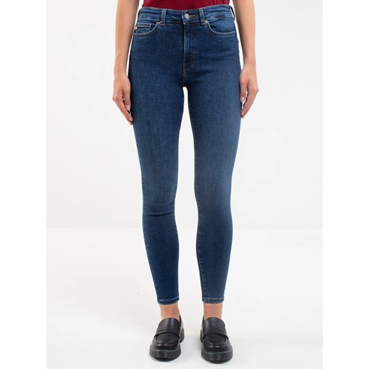 Jeansy damskie push up z wysokim stanem granatowe Melinda High Waist 517 ze sklepu Big Star w kategorii Jeansy damskie - zdjęcie 179547358