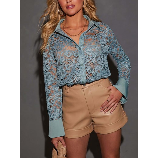 LA Angels Bluzka w kolorze błękitnym La Angels S promocja Limango Polska