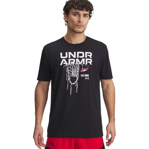 Koszulka męska Hoops Net Under Armour ze sklepu SPORT-SHOP.pl w kategorii T-shirty męskie - zdjęcie 179575966