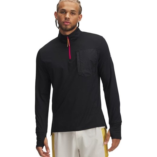 Bluza męska Trail Run Quarter Zip Under Armour ze sklepu SPORT-SHOP.pl w kategorii Bluzy męskie - zdjęcie 179576165