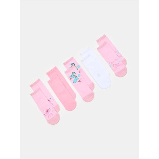 Sinsay - Skarpetki 5 pack - wielobarwny ze sklepu Sinsay w kategorii Skarpetki dziecięce - zdjęcie 179579336