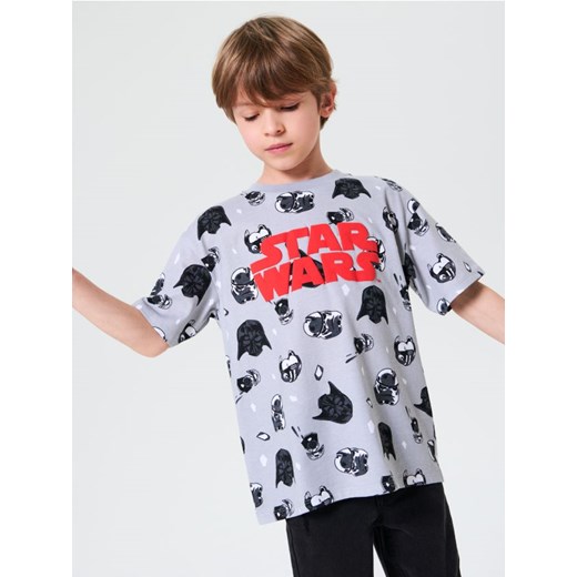 Sinsay - Koszulka Star Wars - szary ze sklepu Sinsay w kategorii T-shirty chłopięce - zdjęcie 179579407