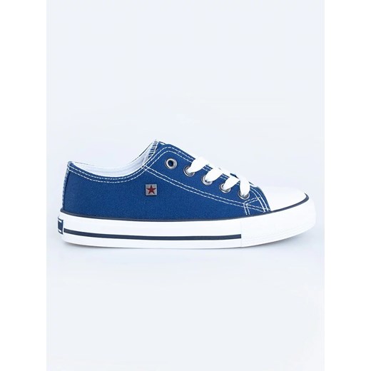 Trampki dziecięce granatowe FF374202 403 ze sklepu Big Star w kategorii Trampki dziecięce - zdjęcie 179579598