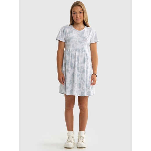 Sukienka dziewczęca z bawełny ekologicznej tie-dye Fionalka 400 ze sklepu Big Star w kategorii Sukienki dziewczęce - zdjęcie 179580558