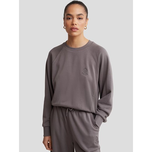 Bluza damska z haftem na piersi szara Mindy 903 ze sklepu Big Star w kategorii Bluzy damskie - zdjęcie 179581047
