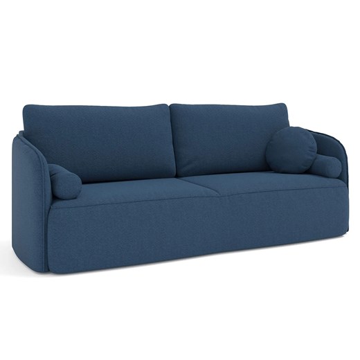 Zielona welurowa sofa z funkcją spania W6-Z15 ze sklepu Edinos.pl w kategorii Sofy i kanapy - zdjęcie 179585818