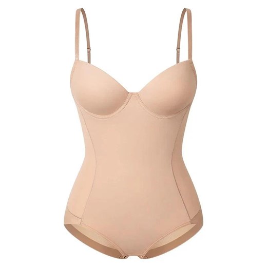 Body wyszczuplające - Beżowy S ze sklepu Intimica.pl w kategorii Body damskie - zdjęcie 179587367