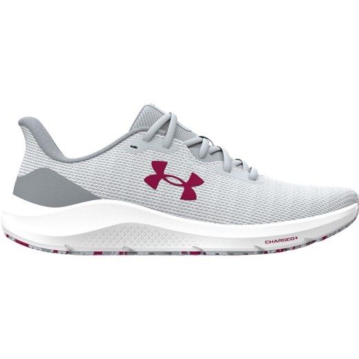 Damskie buty do biegania Under Armour UA W Charged Pursuit 4 - szare ze sklepu Sportstylestory.com w kategorii Buty sportowe damskie - zdjęcie 179596739