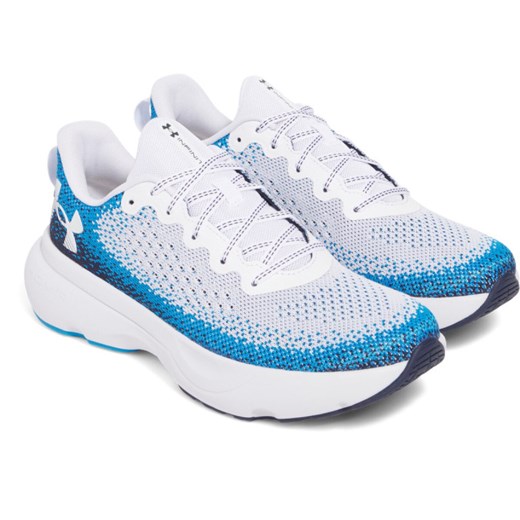 Męskie buty do biegania Under Armour UA Infinite - białe ze sklepu Sportstylestory.com w kategorii Buty sportowe męskie - zdjęcie 179596747