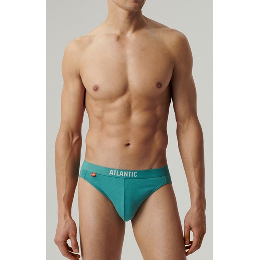 Atlantic 3-pack slipy męskie sport 3MP-094-NIE/NIEC/ZIEJ, Kolor multicolour, Rozmiar S, ATLANTIC ze sklepu Primodo w kategorii Majtki męskie - zdjęcie 179596818