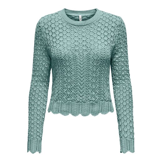 ONLY Sweter w kolorze turkusowym ze sklepu Limango Polska w kategorii Swetry damskie - zdjęcie 179597128