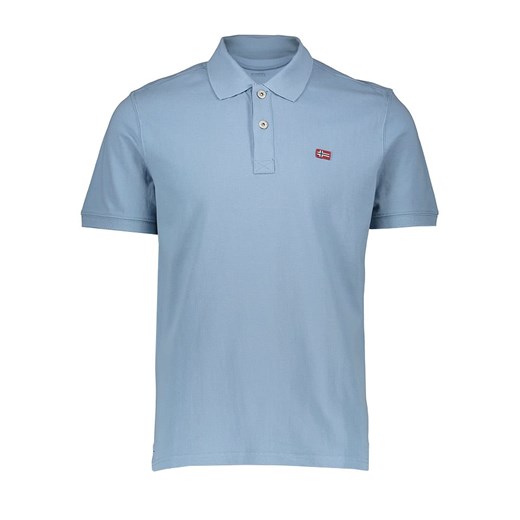 Napapijri Koszulka polo w kolorze niebieskim ze sklepu Limango Polska w kategorii T-shirty męskie - zdjęcie 179597749