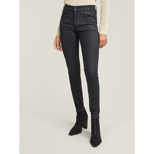 G-Star Dżinsy "Lhana" - Skinny fit - w kolorze czarnym W27/L30 wyprzedaż Limango Polska