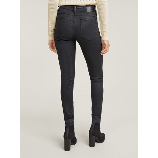 G-Star Dżinsy "Lhana" - Skinny fit - w kolorze czarnym W29/L30 Limango Polska wyprzedaż